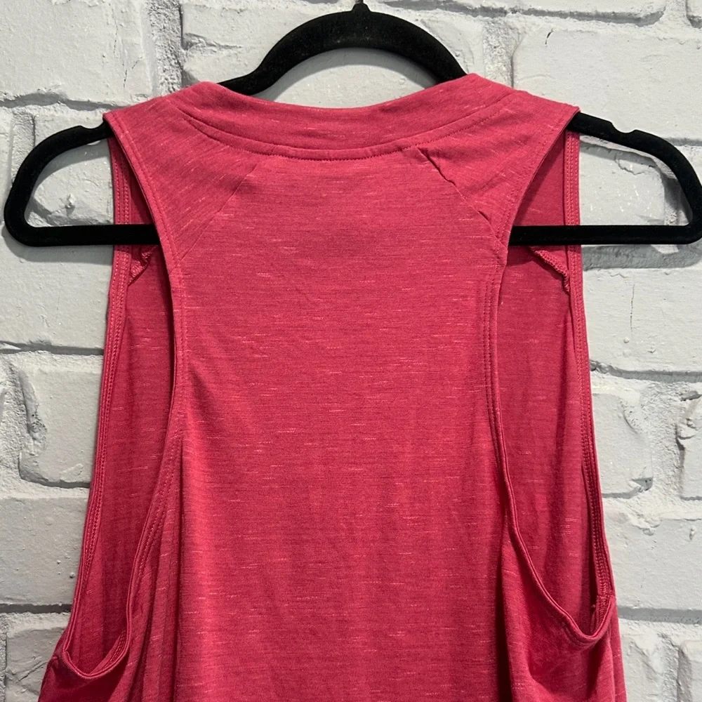 NWOT Adidas Women's Vibrant Pink Muscle Tee size S - Picture 5 of 7